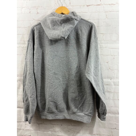 Austin Black Bears Baseball Gray Unisex Size Large Hooded Sweatshirt  (READ) - Picture 2 of 5